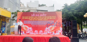 Ông Nguyễn Ngọc Thành, Chủ tịch Phường 1 Quận 6 phát biểu