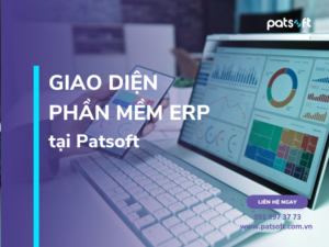 Giao diện phần mềm erp