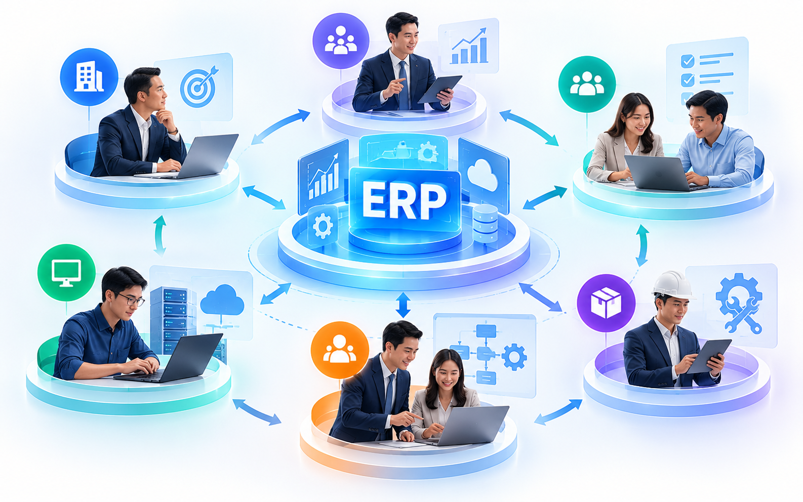 Cần sự phối hợp chặt chẽ giữa nhiều bên liên quan để triển khai dự án ERP thành công